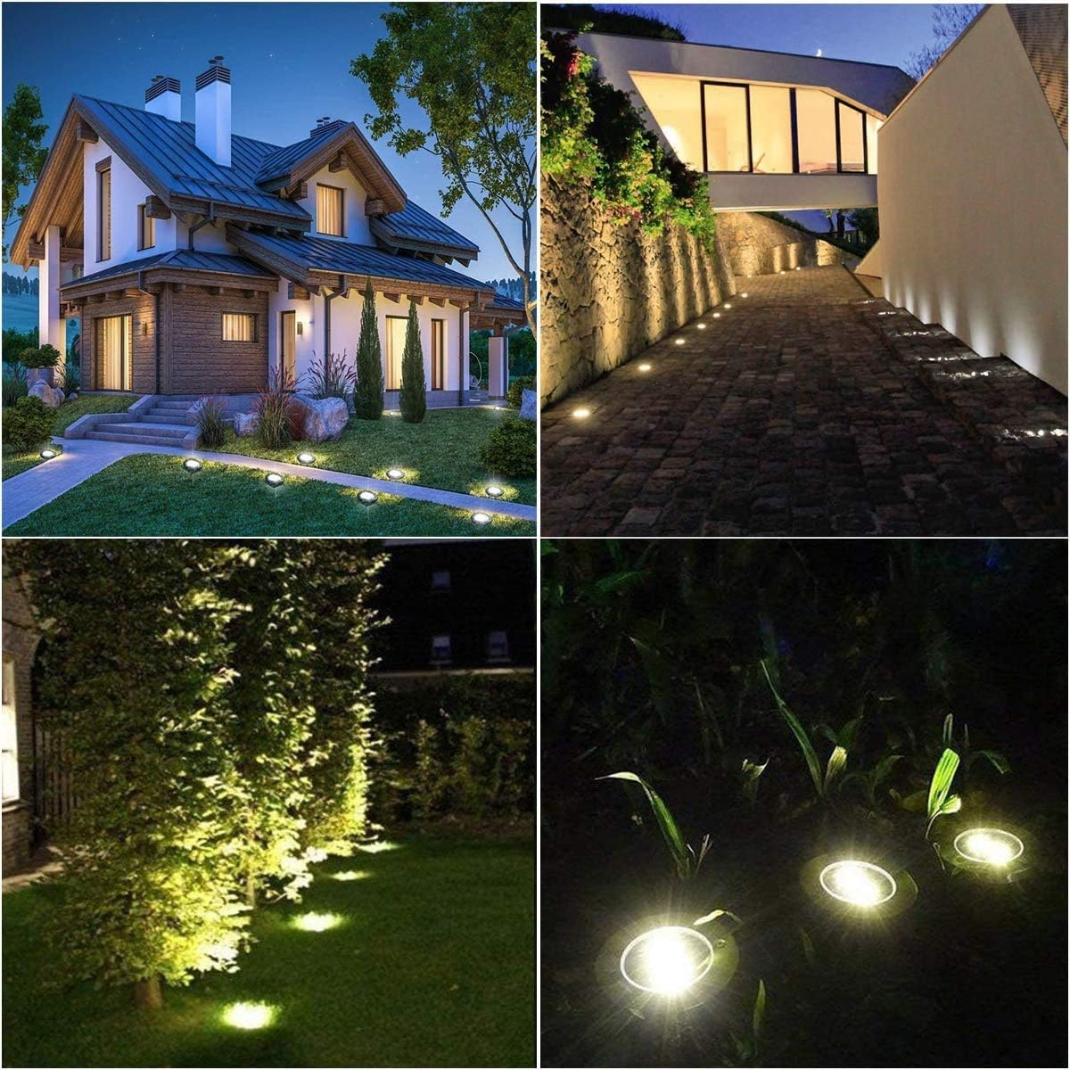 Foco de Jardín de Luz Indirecta (10 unidades)
