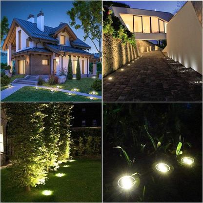 Foco de Jardín de Luz Indirecta (10 unidades)