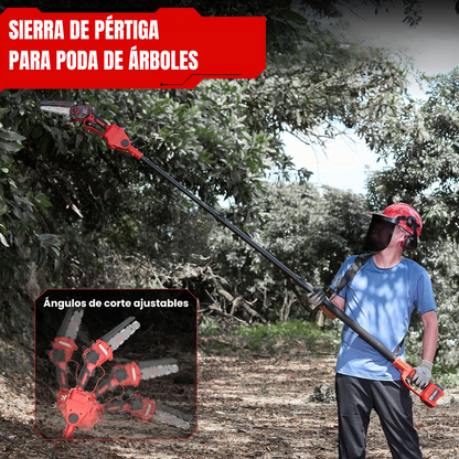 Mini Motosierra a Batería con Pértiga