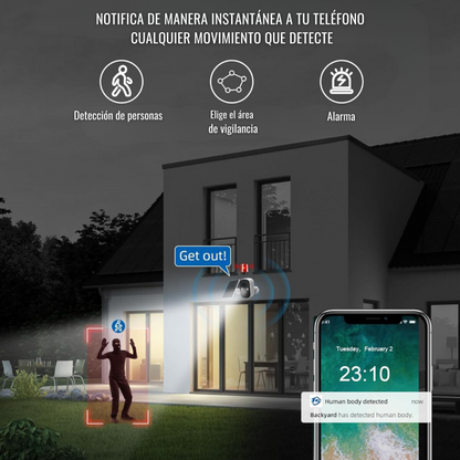 Cámara Wifi-SIM de Vigilancia Solar 4k