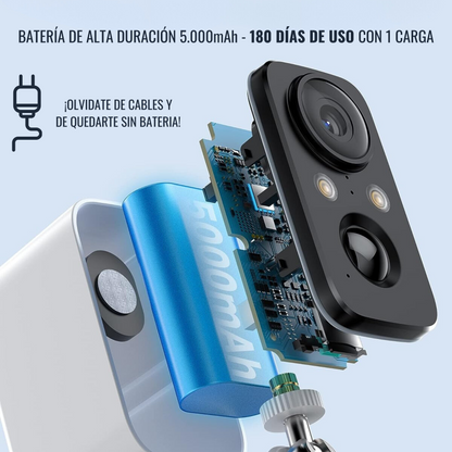 Cámara Wifi-SIM de Vigilancia Solar 4k