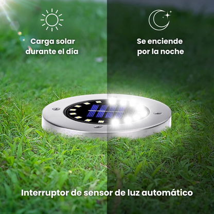 Foco de Jardín de Luz Indirecta (10 unidades)