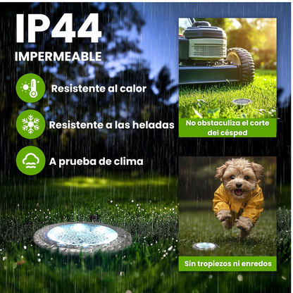 Foco de Jardín de Luz Indirecta (10 unidades)