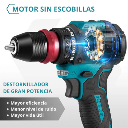 Taladro con Percutor Motor Brushless