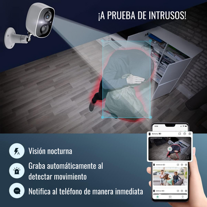 Cámara Wifi-SIM de Vigilancia Solar 4k