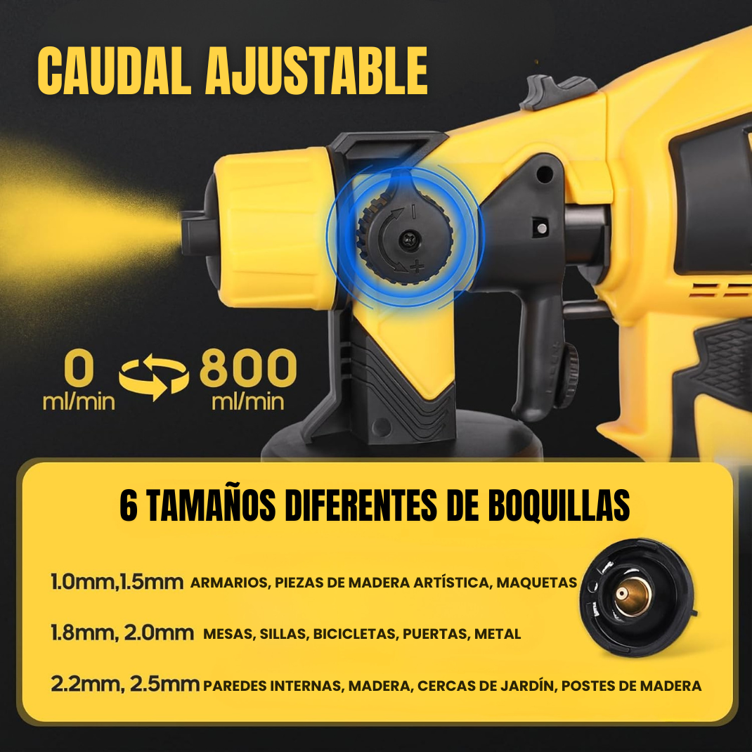 Pistola Pulverizadora de Pintura