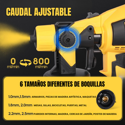 Pistola Pulverizadora de Pintura