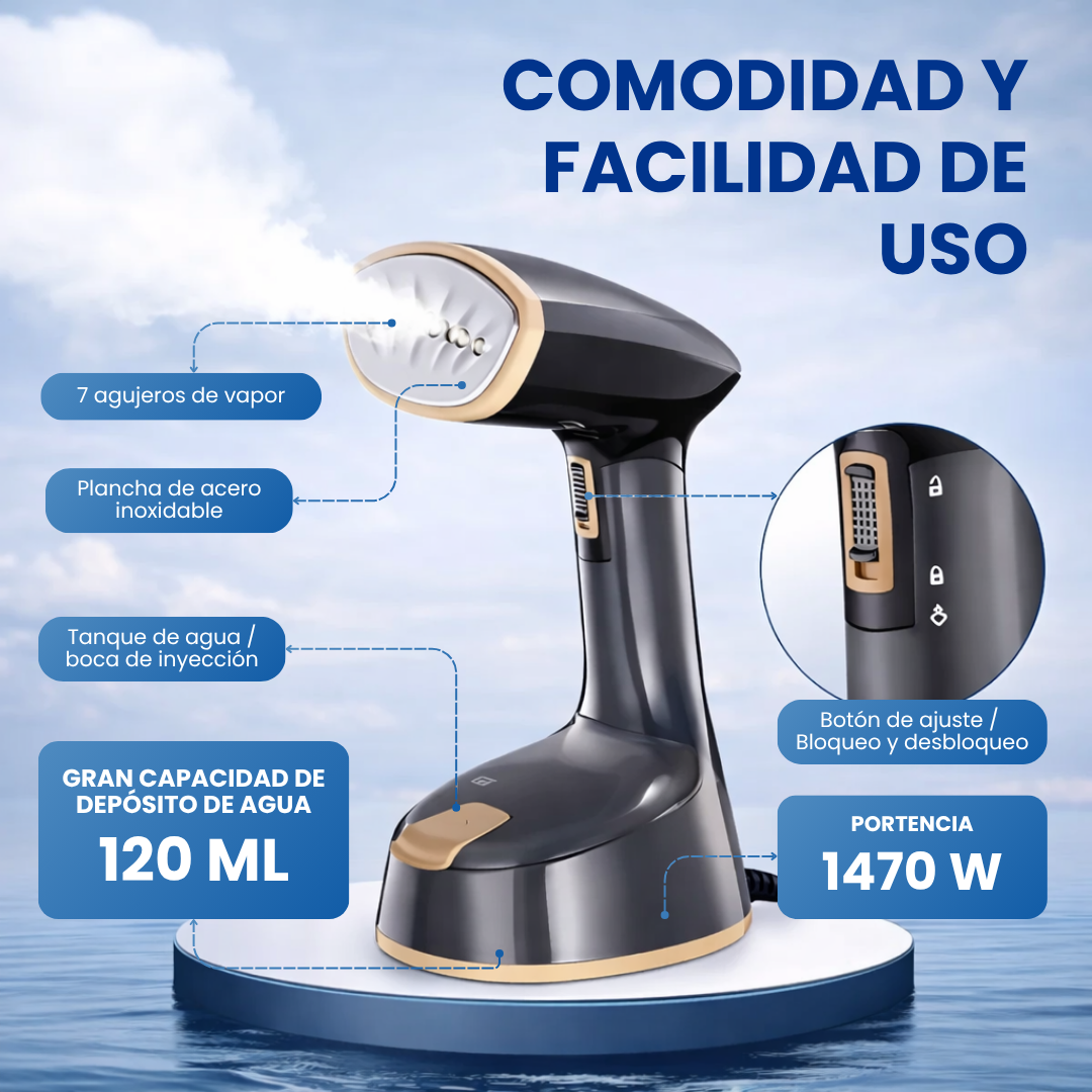 Plancha de vapor vertical