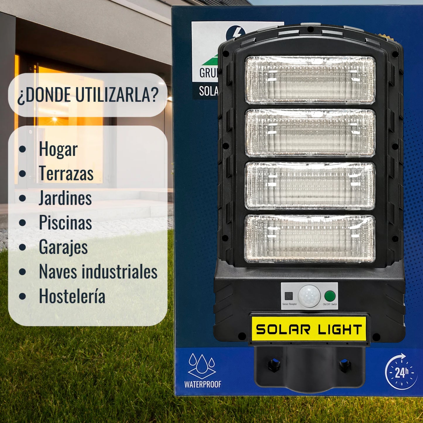 Lámpara Solar Stella