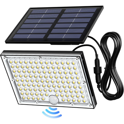 Lámpara Solar para Exteriores con Sensor de Movimiento