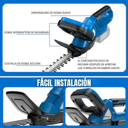 Corta Setos Inalámbrico