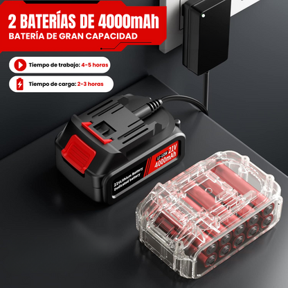 Mini Motosierra a Batería con Pértiga