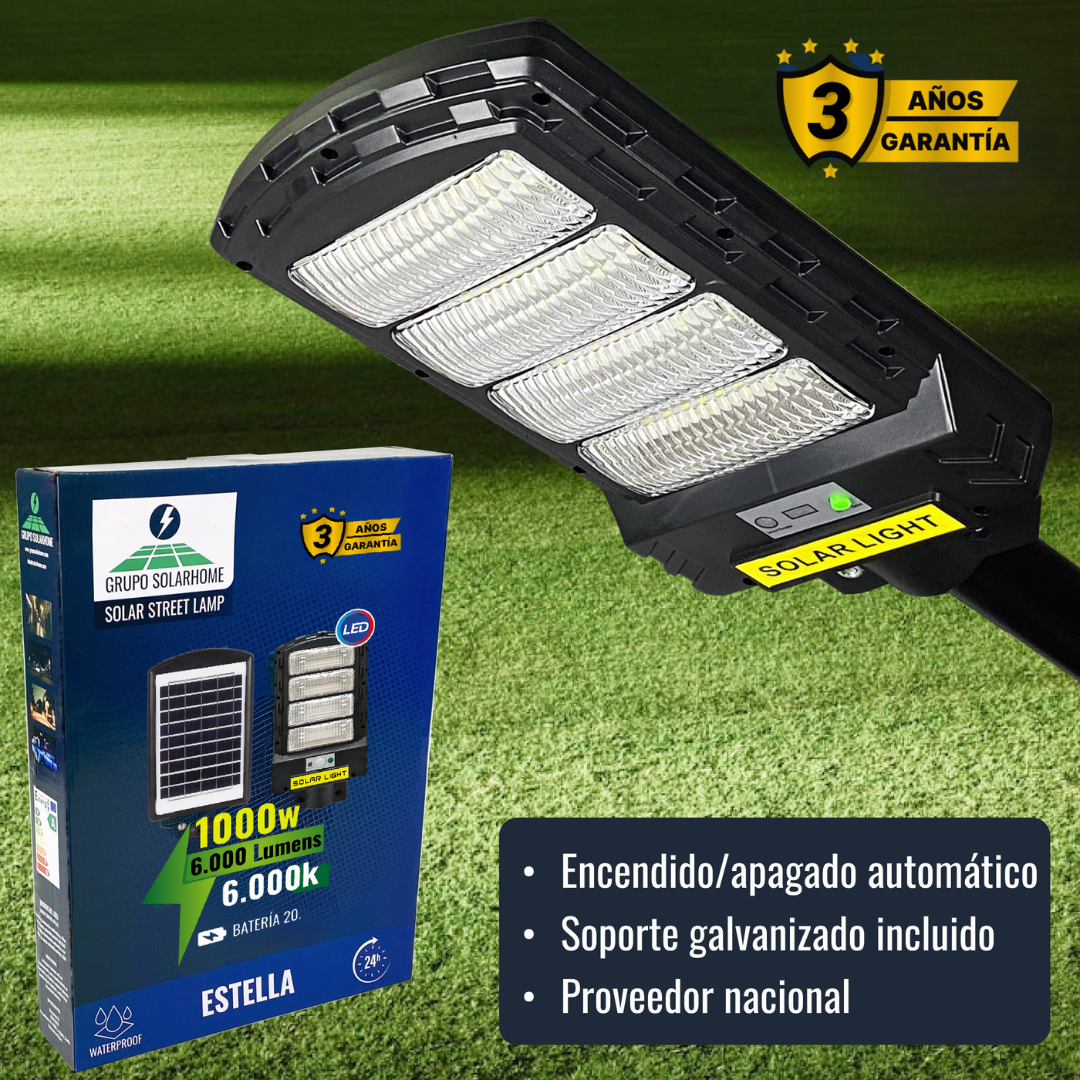 Lámpara Solar Stella
