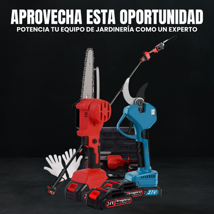Mini Motosierra a Batería con Pértiga