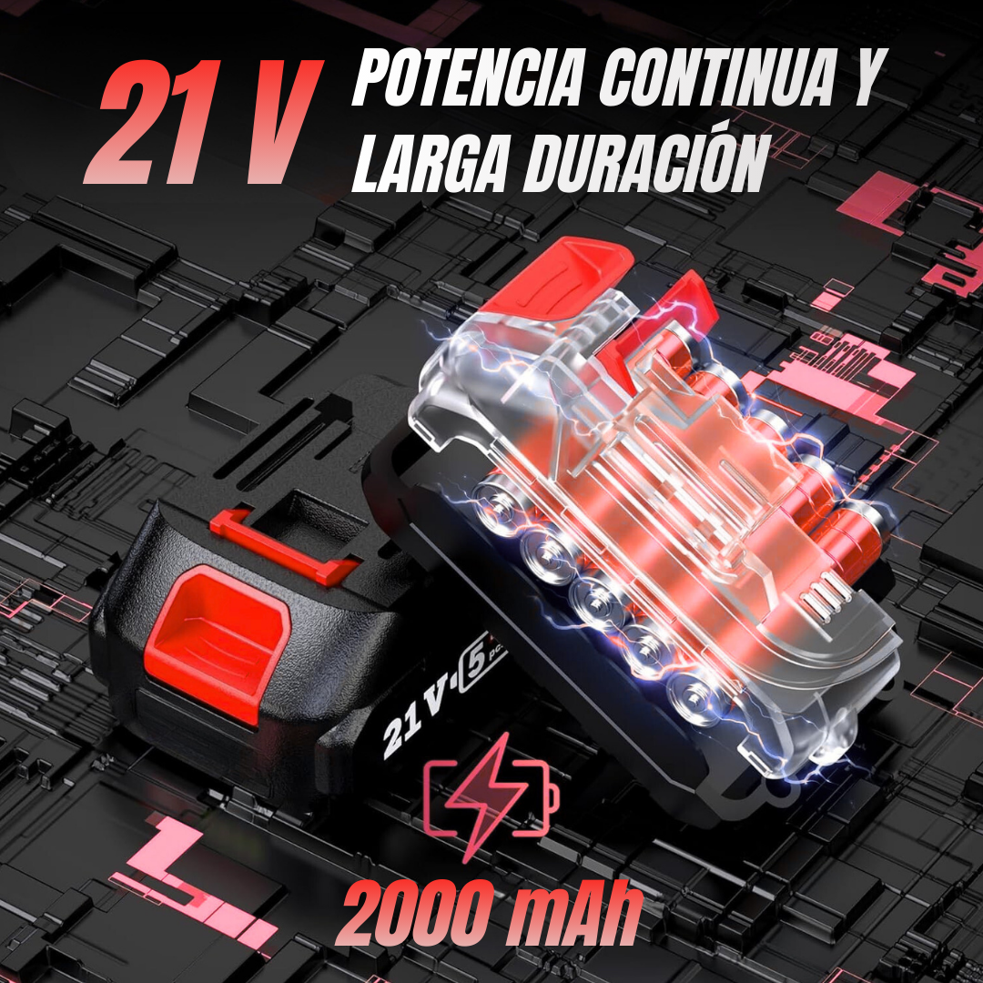 Batería 21V larga duración